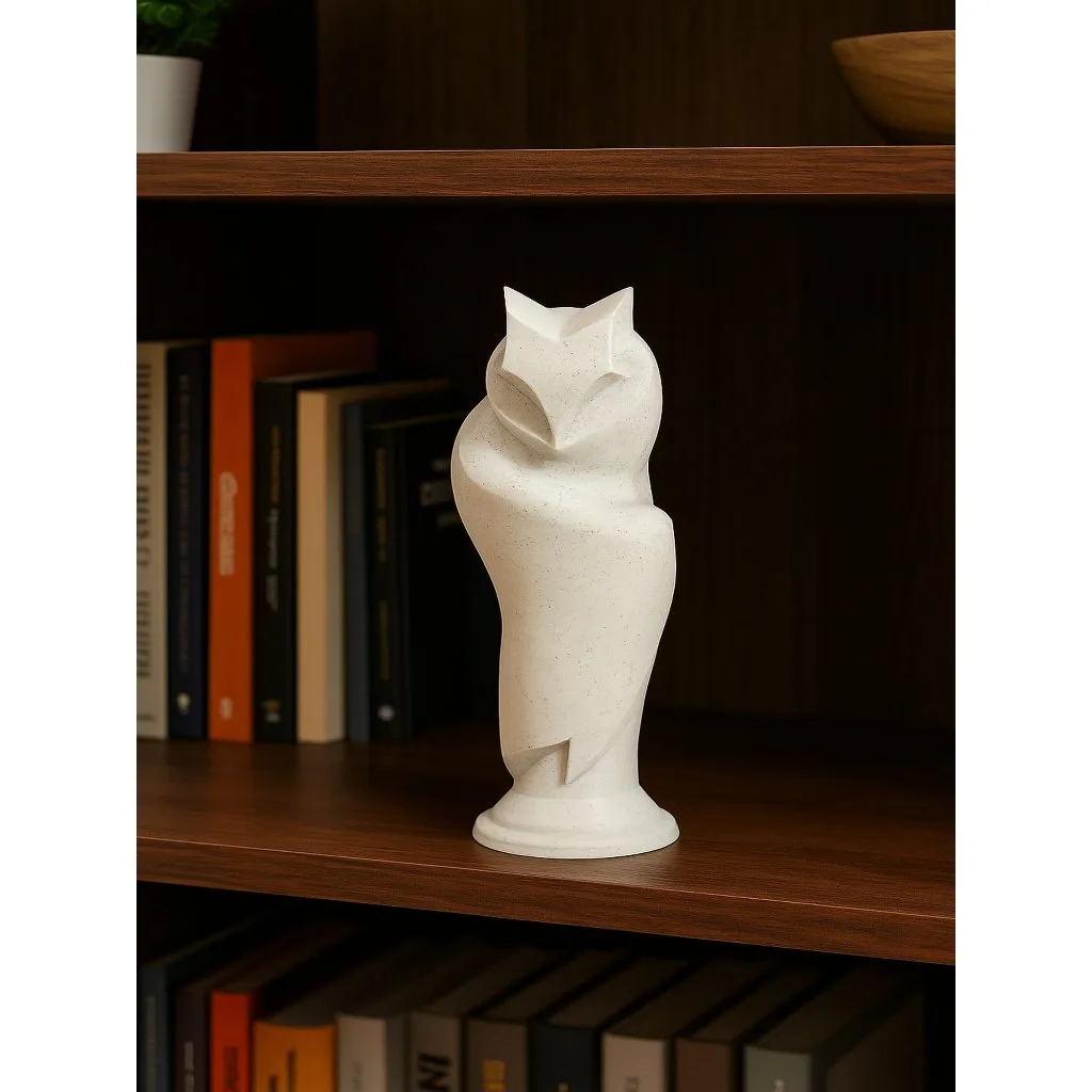 Cria Forma Coruja Decorativa Impressa em 3D - 20 cm - Varias Cores